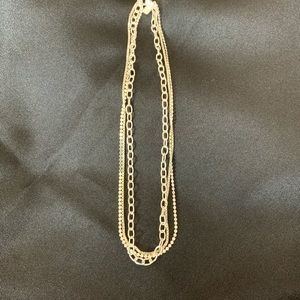 Silpada Sterling Silver three strand necklace